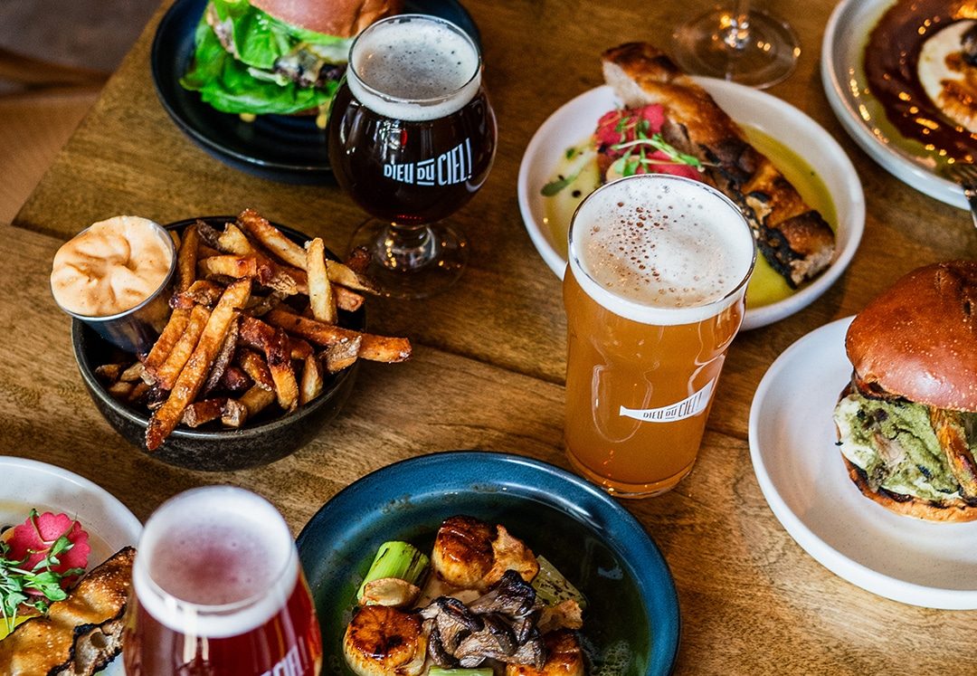 Menu brouepub Montréal